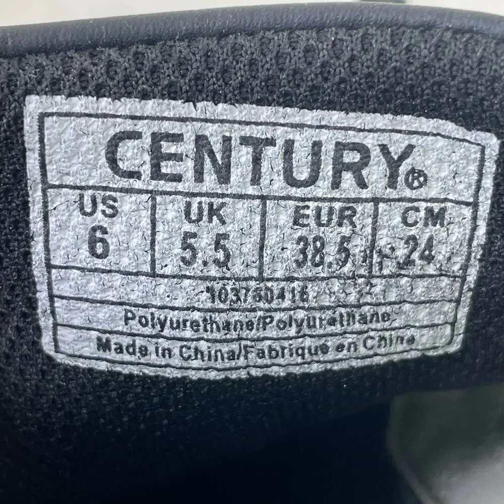 Century Lightfoot Martial Arts Shoe Black / Grey UNISEX  Flexible Men 6 /Women 5